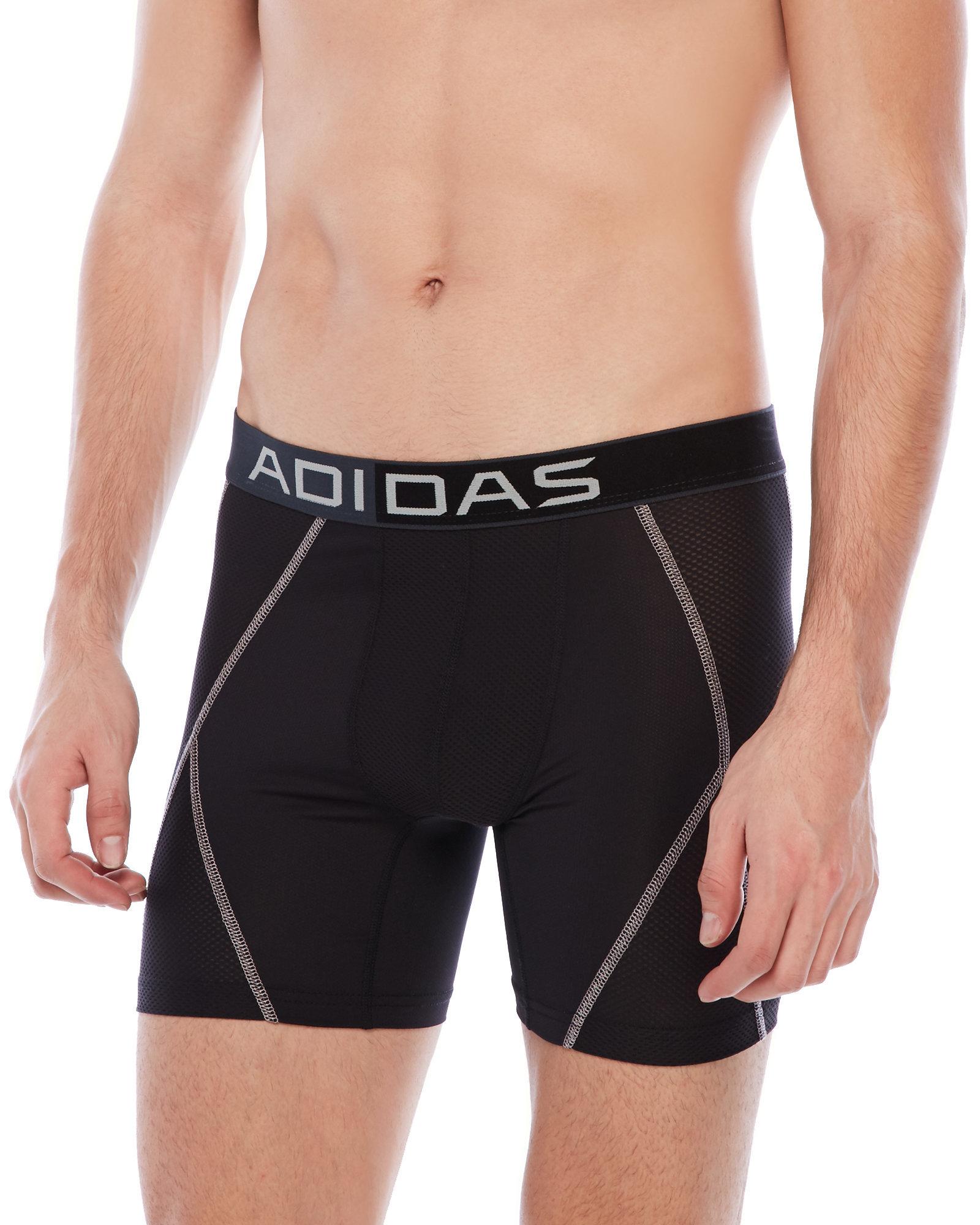 adidas Originals Synthetic Stay Cool Boxer Briefs in Black Light Onyx (Black) for Men Lyst
